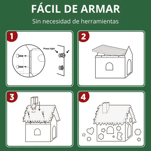 Casa rascador para gatos | Gingerbread House