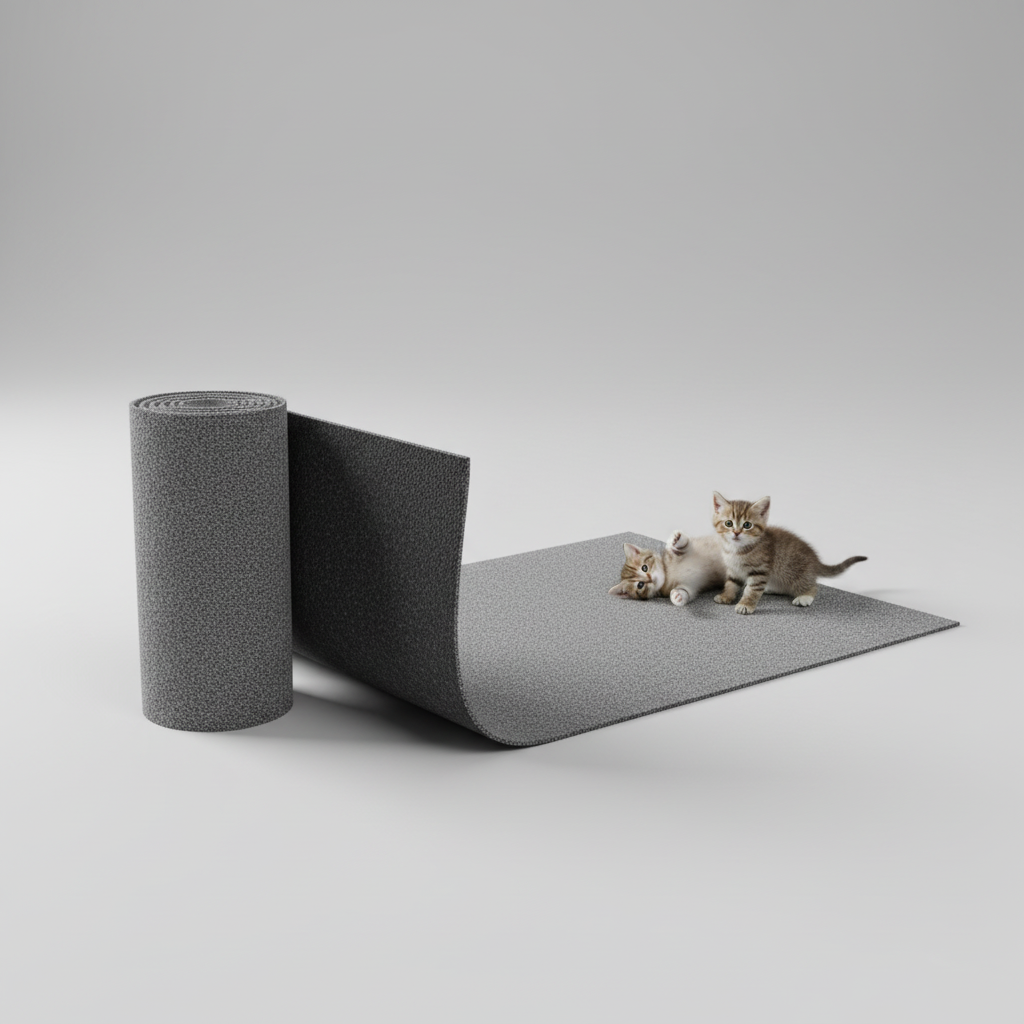 Rascador adhesivo para gatos protector de sofá | Gris 30 × 100 cm