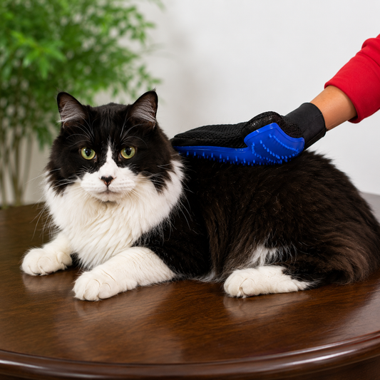 Guante Quita Pelos para Mascotas — Masaje + Aseo 2 en 1